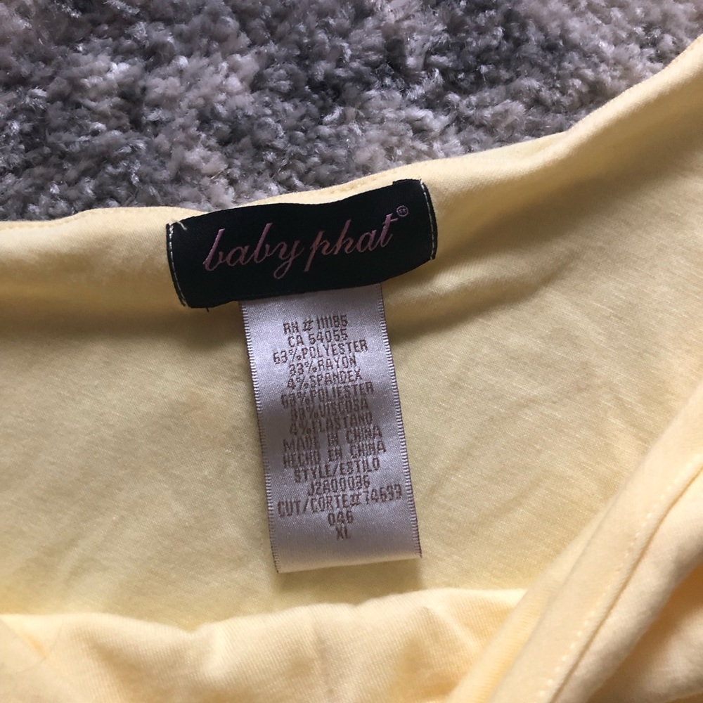 Baby phat ladies one shoulder top - Picture 4 of 4